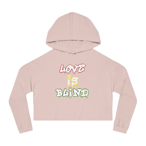 Women’s Love Is Blind Cropped Hoodie