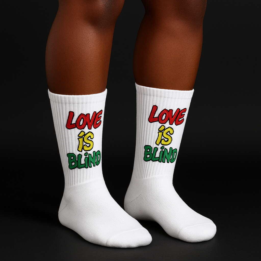 Love Is Blind Crew Socks