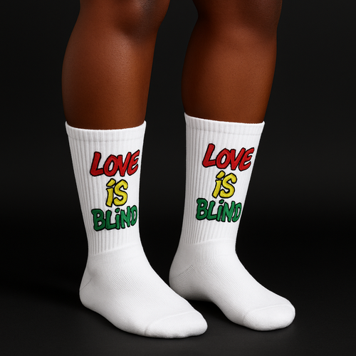 Love Is Blind Crew Socks